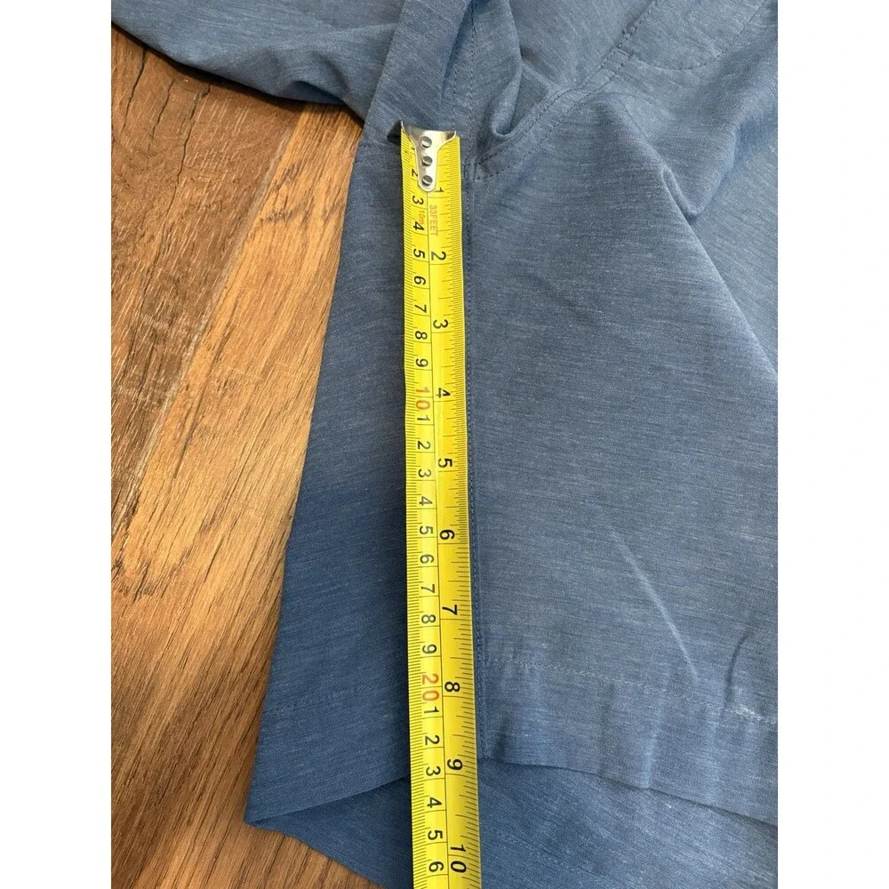 Faherty All Day Shorts 9” Navy Size 33